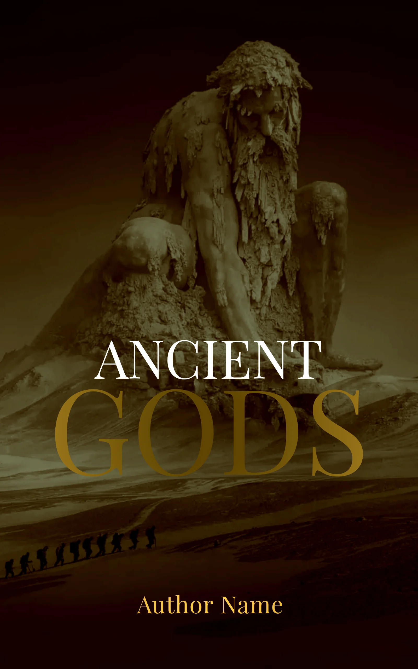 Ancient Gods Fantasy Book Cover