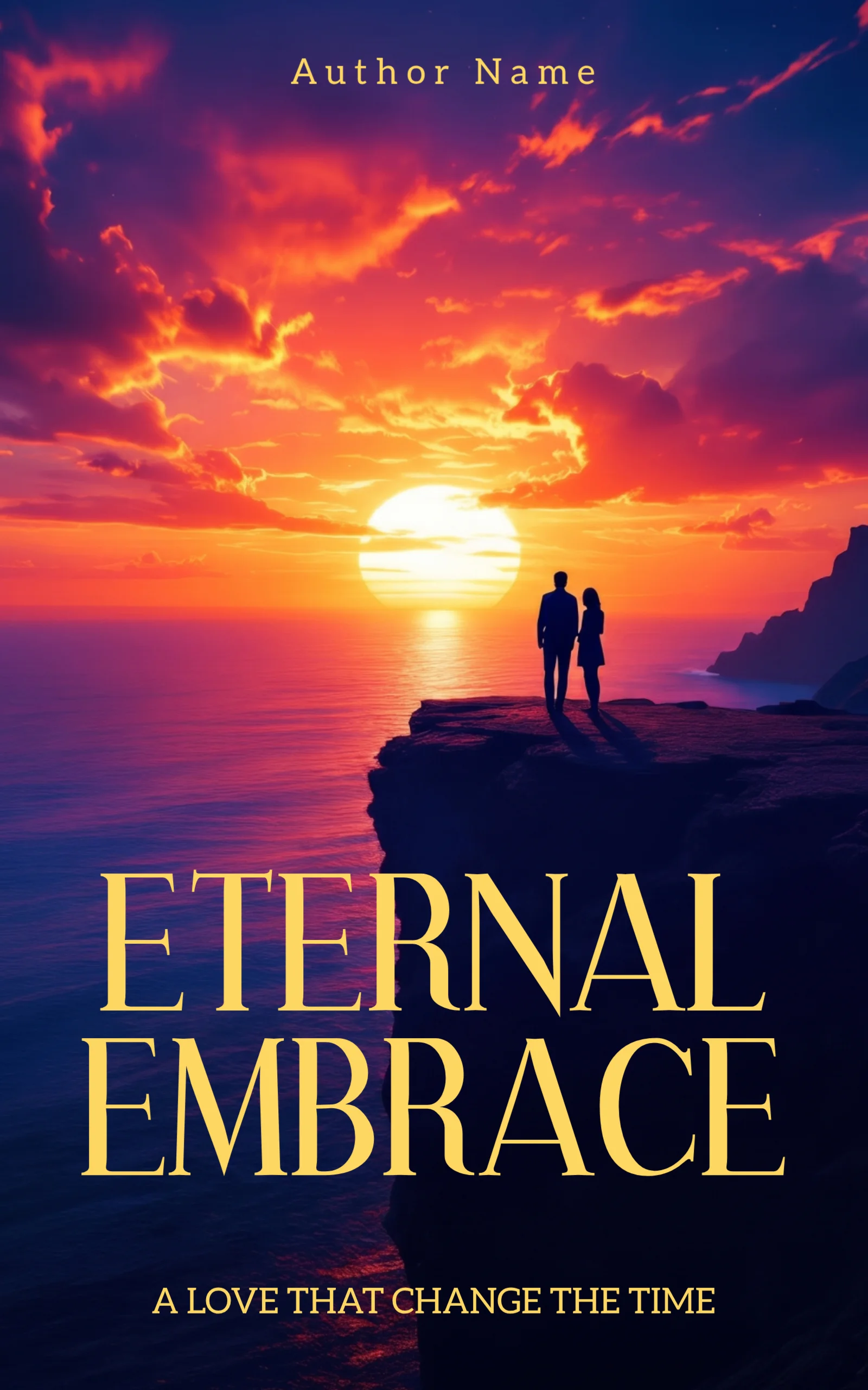 Eternal Embrace Romance Book Cover