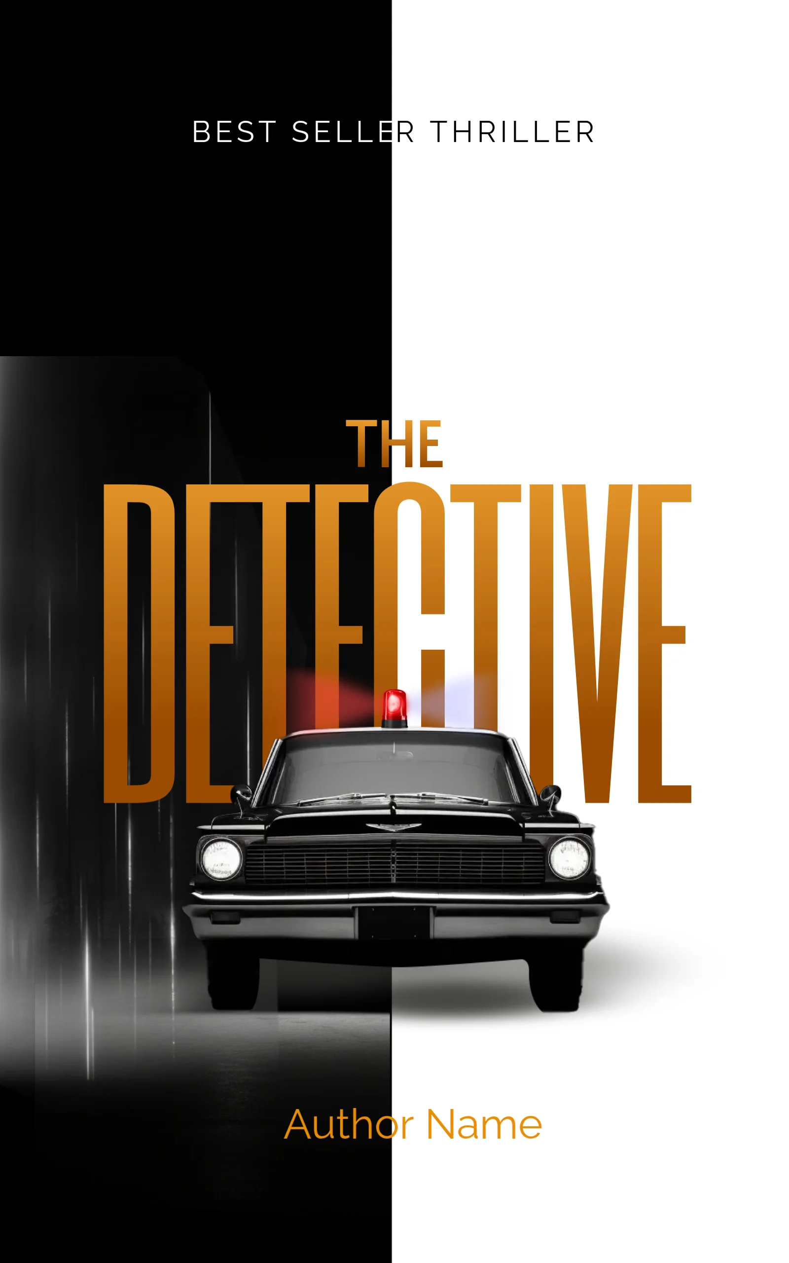 The Detective Mystery, Thriller & Suspense Book Cover